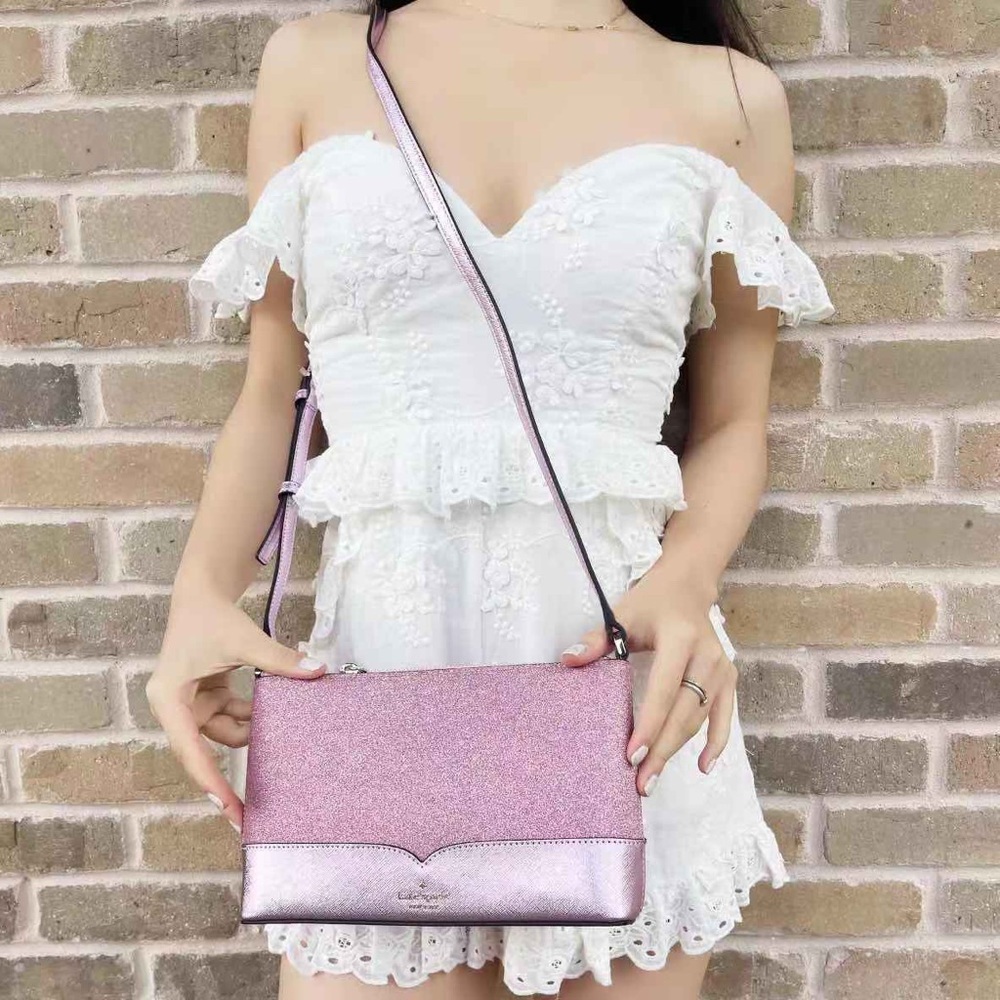 Glitter💕NWT Kate Spade ♠️ Crossbody